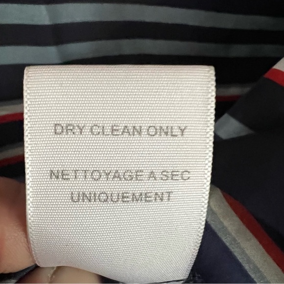 Soft Joie Silk Linen Striped Pocket Sleeveless Dress Small Coastal Grandma - Picture 7 of 7